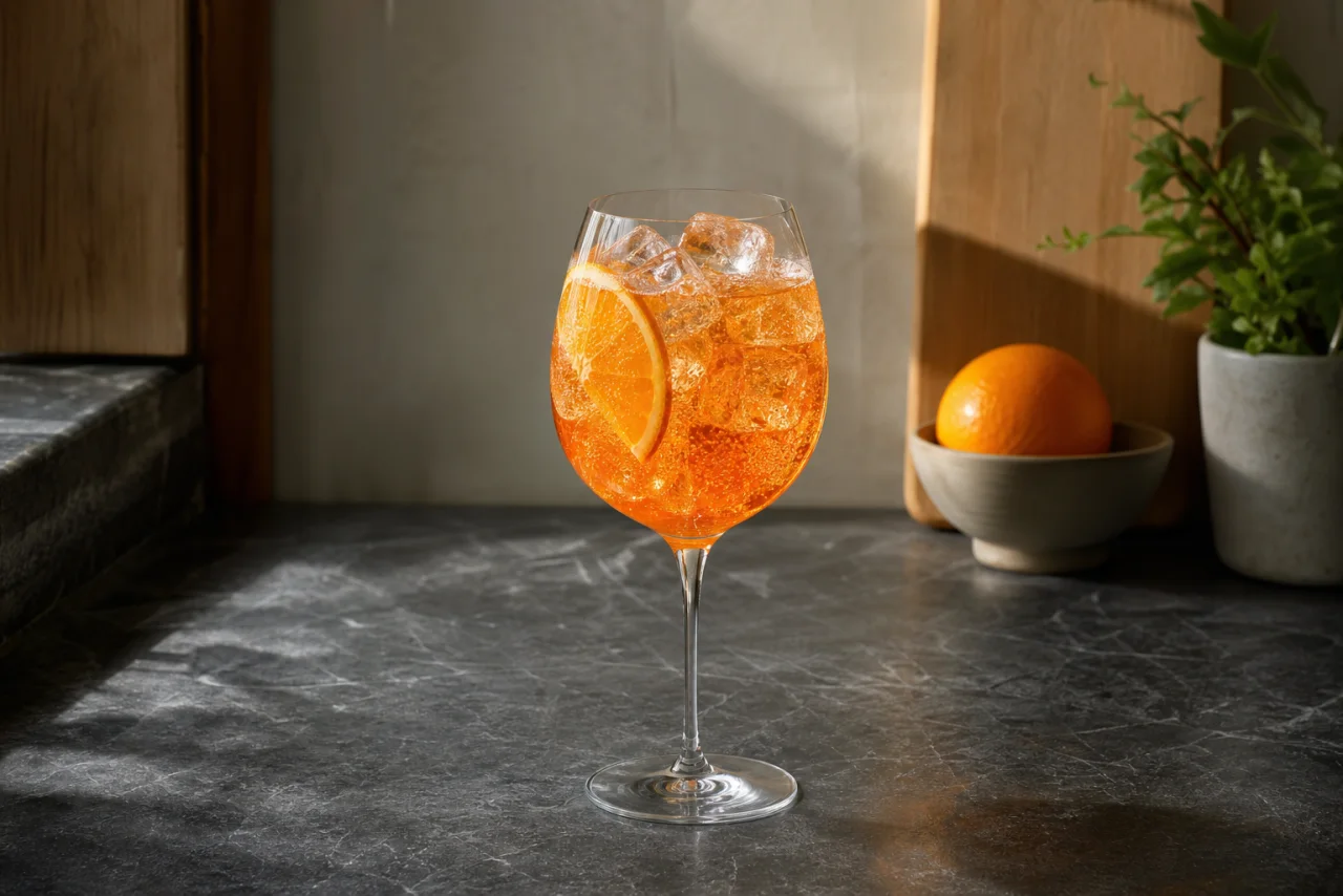 Redaktionell bild av aperol spritz