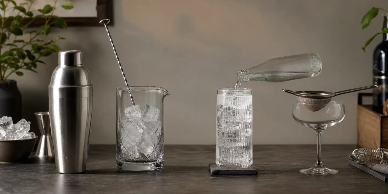 Redaktionell bild av cocktailtekniker