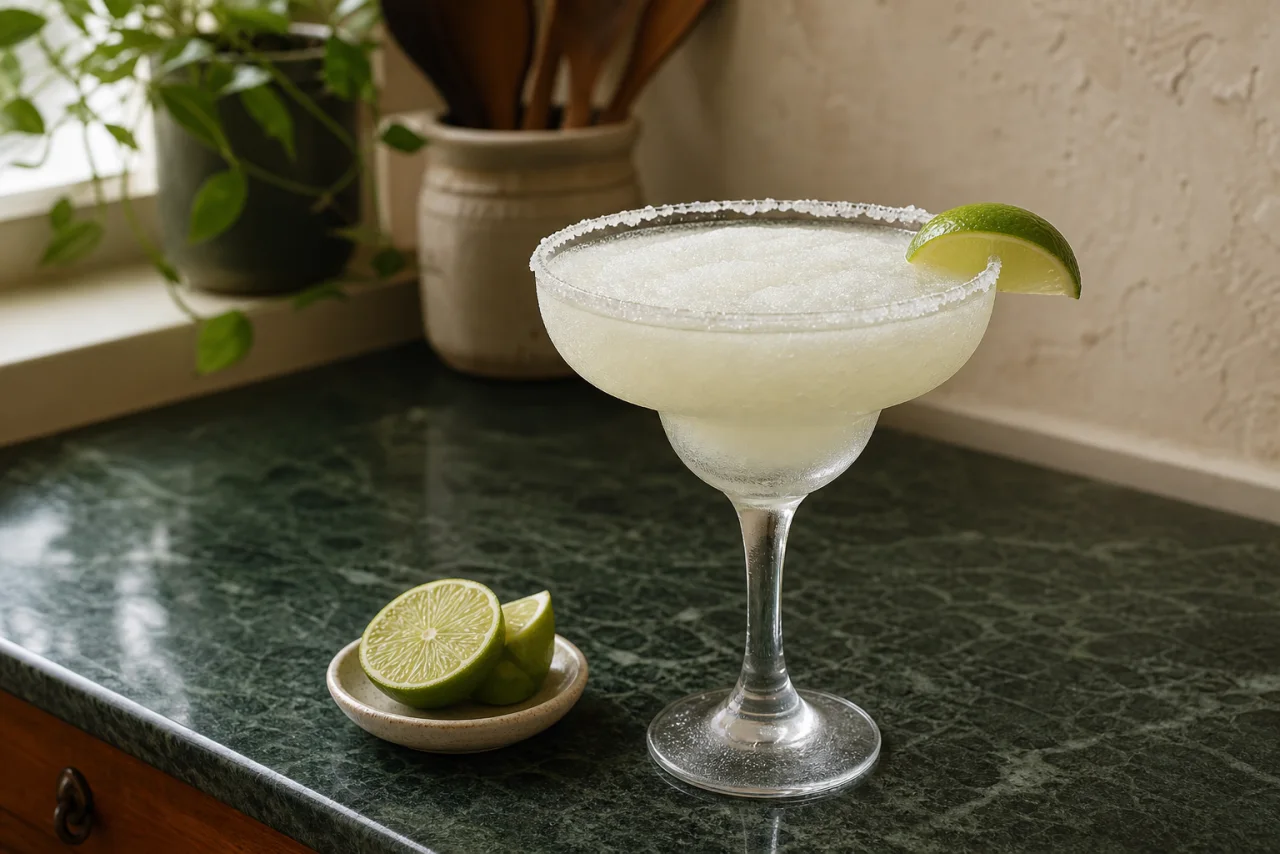 Redaktionell bild av frozen margarita