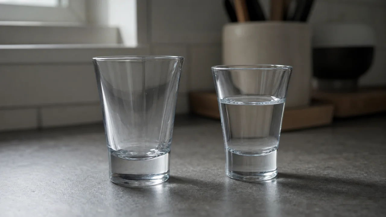 Redaktionell bild av shotglas