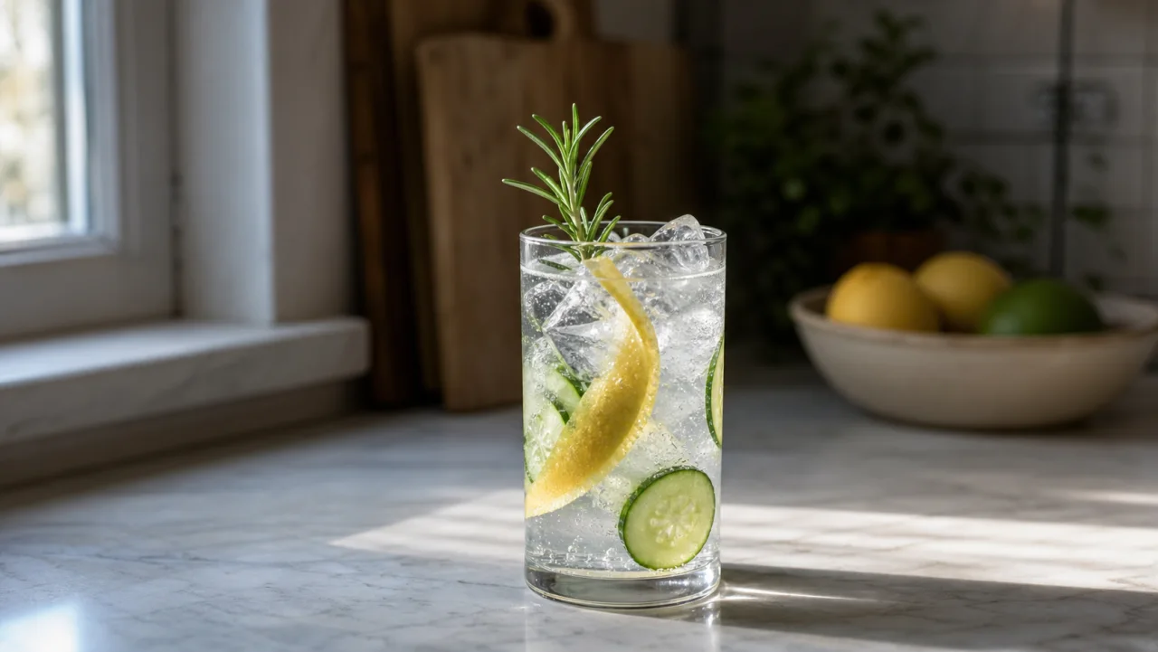 Redaktionell bild av tonic mocktails