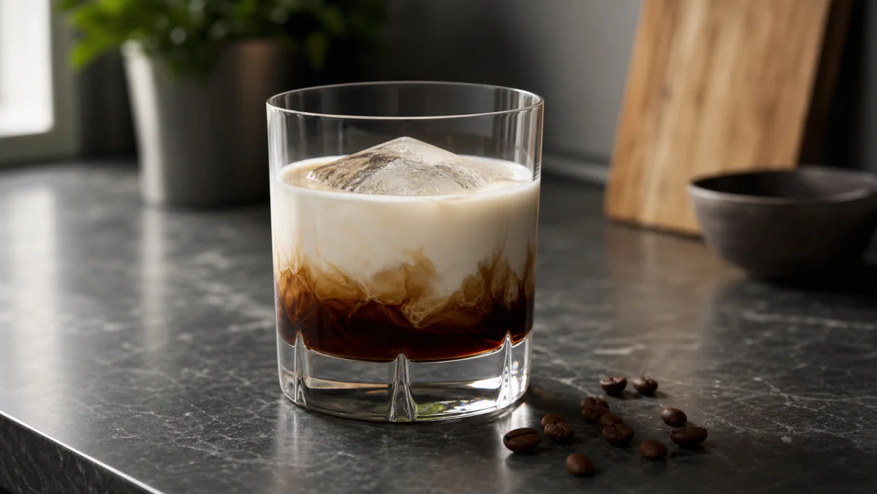 Redaktionell bild av white russian